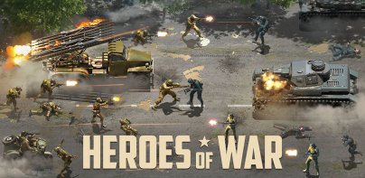 Heroes of War: Idle army game